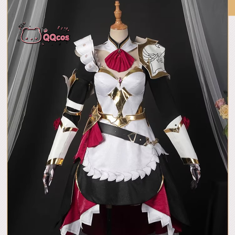 Anime Cosplay Maid - ノエル コスプレ ゲームコスプレシリーズ：原神 ノエル メイド服 かわいいコスプレ衣装