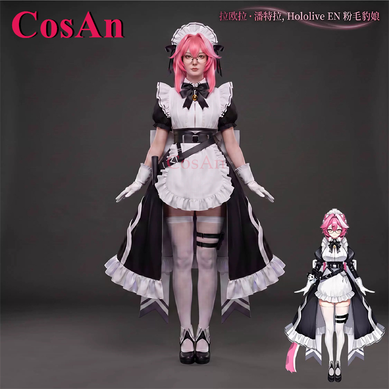 Anime Cosplay Maid - CosAn アニメ VTuber Hololive EN Raora