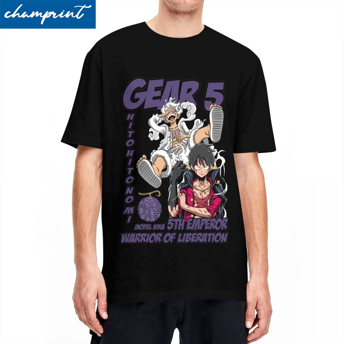 Anime Cosplay Ideas For Women - モンキー・D・ルフィアニメ Tシャツ男性女性ワンピースノベルティコットン Tシャツクルーネック半袖 Tシャツギフトアイデアトップス