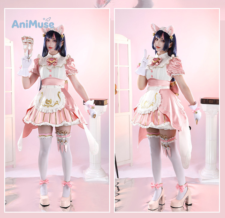 ゲーム オーバーウォッチ キリコ・カモリ ‌   ニャンカフ - Anime Cosplay Maid のレビューと価格