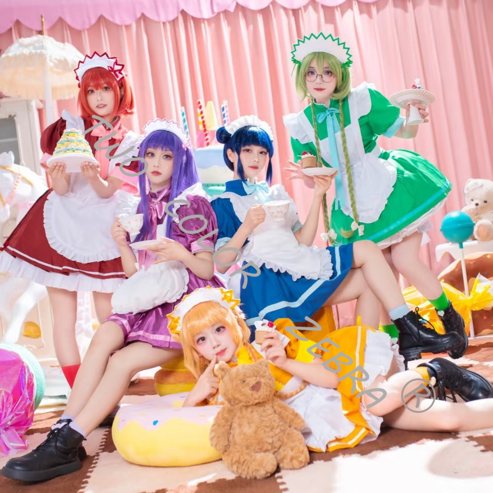 東京ミュウミュウ メイドカフェ コスドレス コスプレ衣装 頭 - Anime Cosplay Maid のレビューと価格