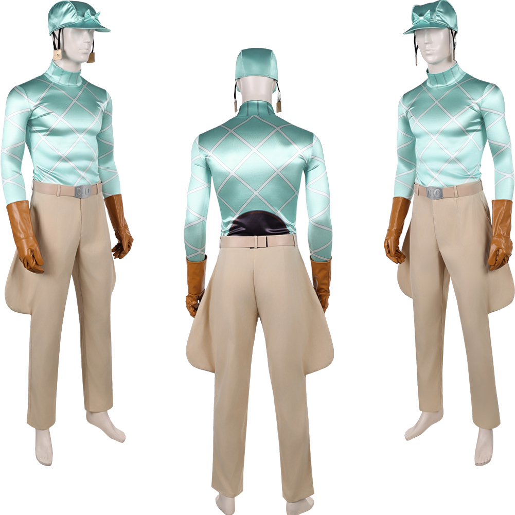 アニメ奇妙な冒険スティールボールランディエゴブランドコスプレ - Anime Cosplay Outfits Male のレビューと価格