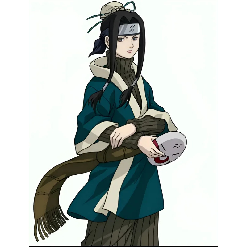 DY20JP アニメ水の国ユキ一族ハクコスプレ衣装髪帽子黒ロ - Anime Cosplay Long Black Hair のレビューと価格