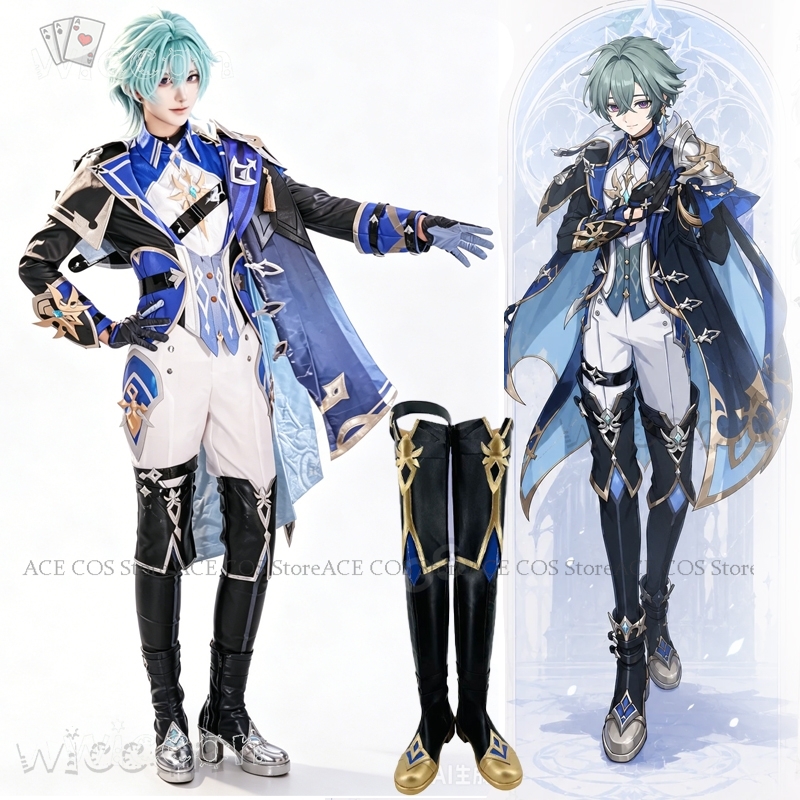 原神ローヘンハイニーブーツ - ユニセックスプラスサイズコス - Anime Cosplay Japanese のレビューと価格