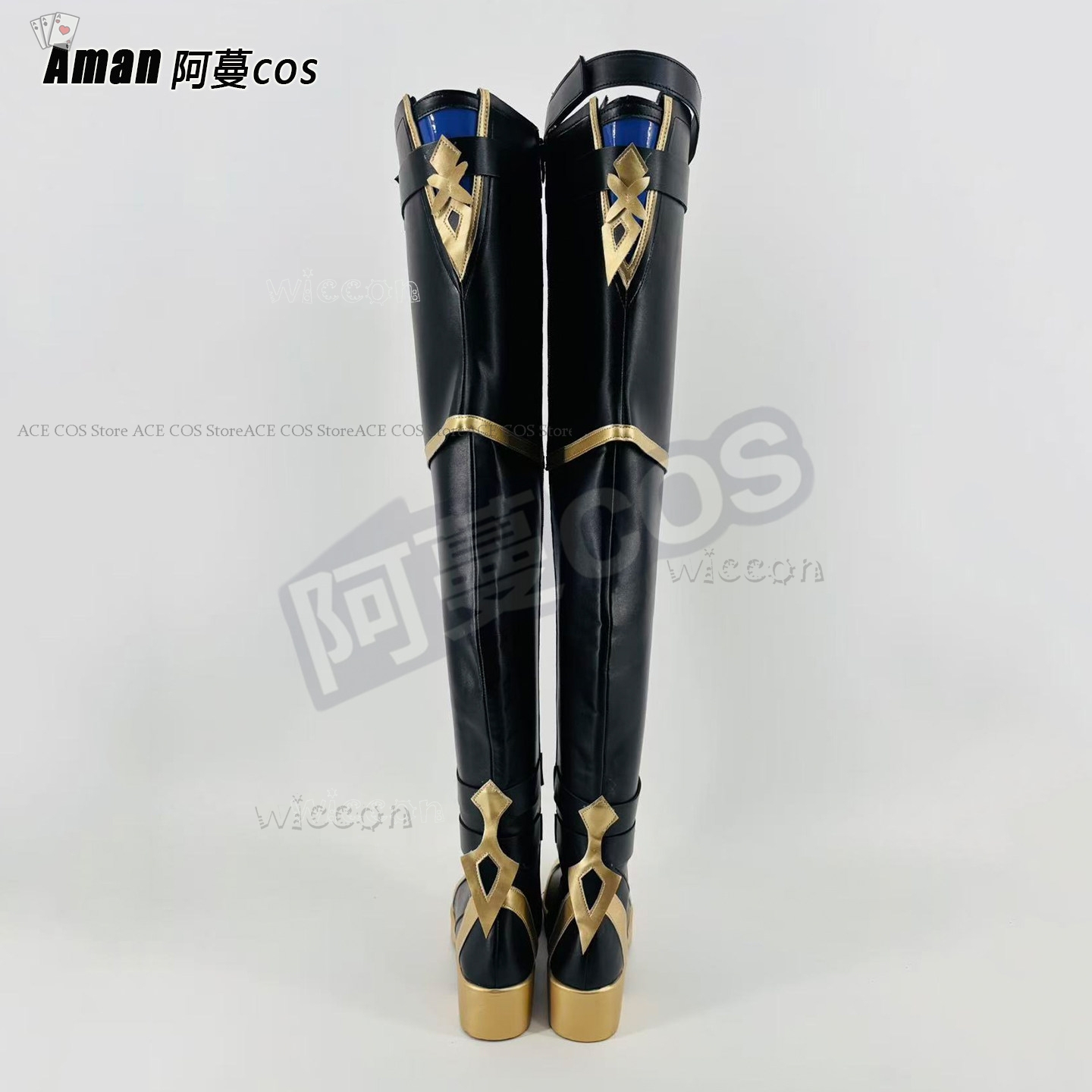 原神ローヘンハイニーブーツ - ユニセックスプラスサイズコス - Anime Cosplay Japanese のレビューと価格