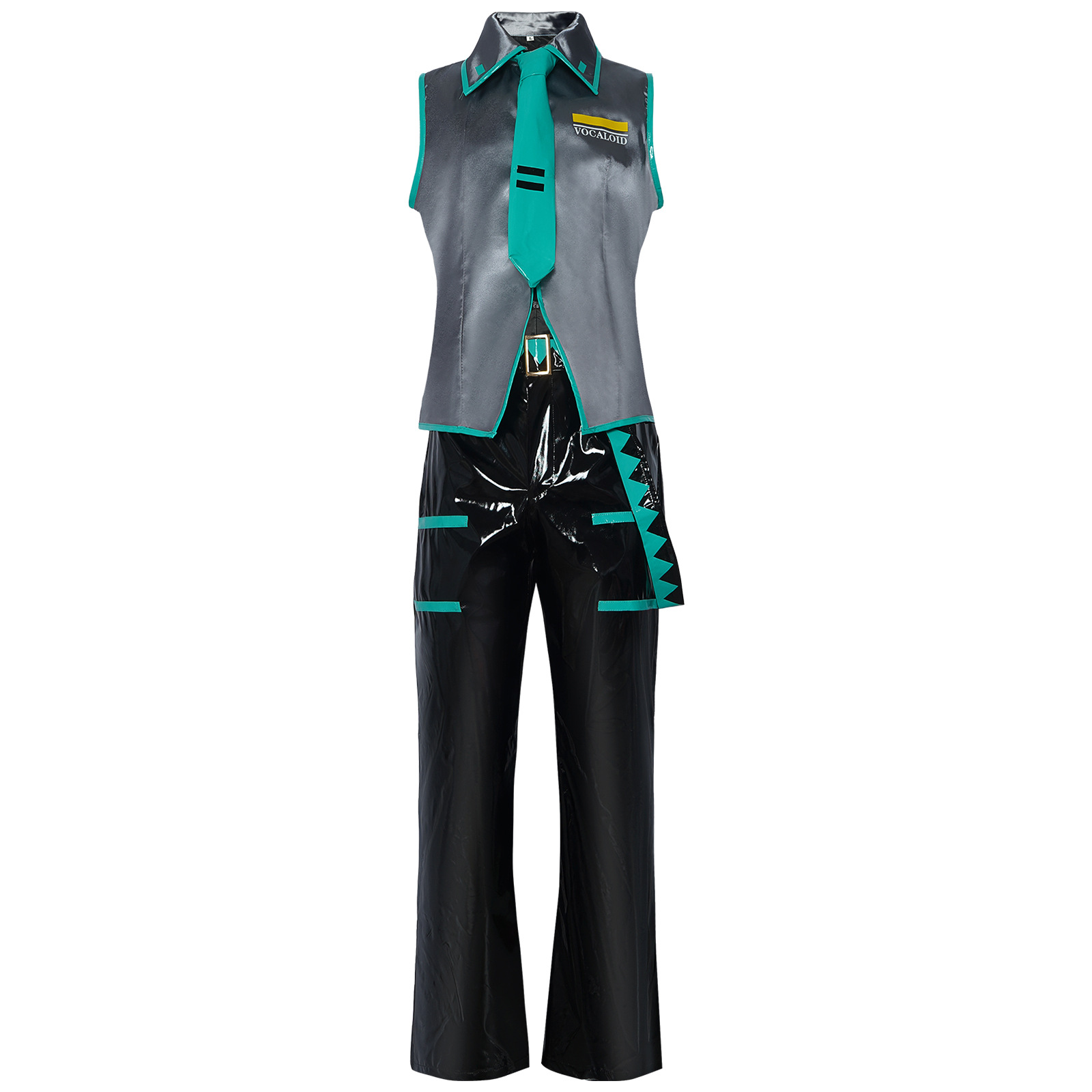 ボーカロイド男性ミクコスプレ衣装ジェンダーベンド衣装ミク男性 - Anime Cosplay Outfits Male のレビューと価格