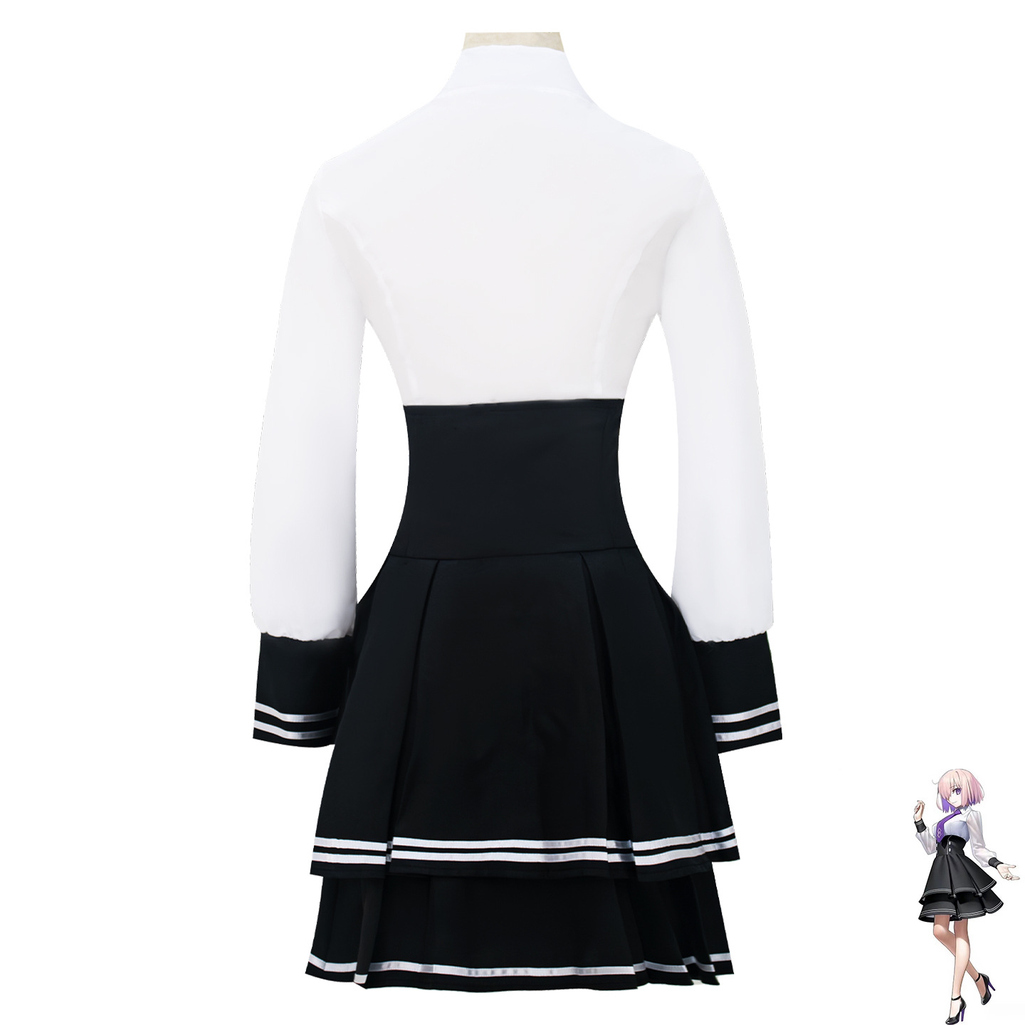 WHH アニメ マシュ・キリエライト コスプレ衣装 ロリータ - Anime Cosplay Maid のレビューと価格