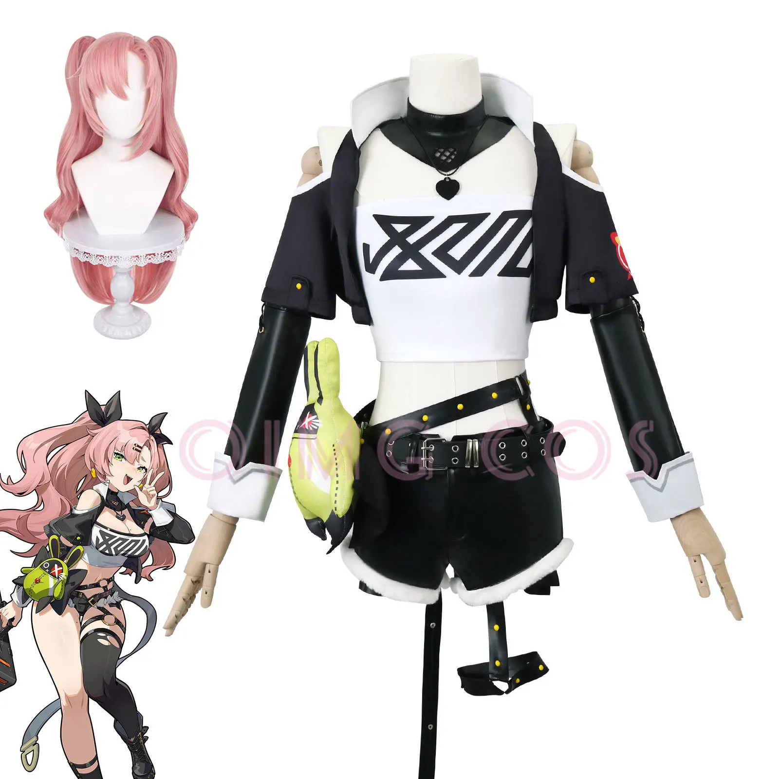 ニコール・デマラ・ゼンレス・ゾーン・ゼロコスプレ衣装制服ウィ - Anime Cosplay Mujer のレビューと価格