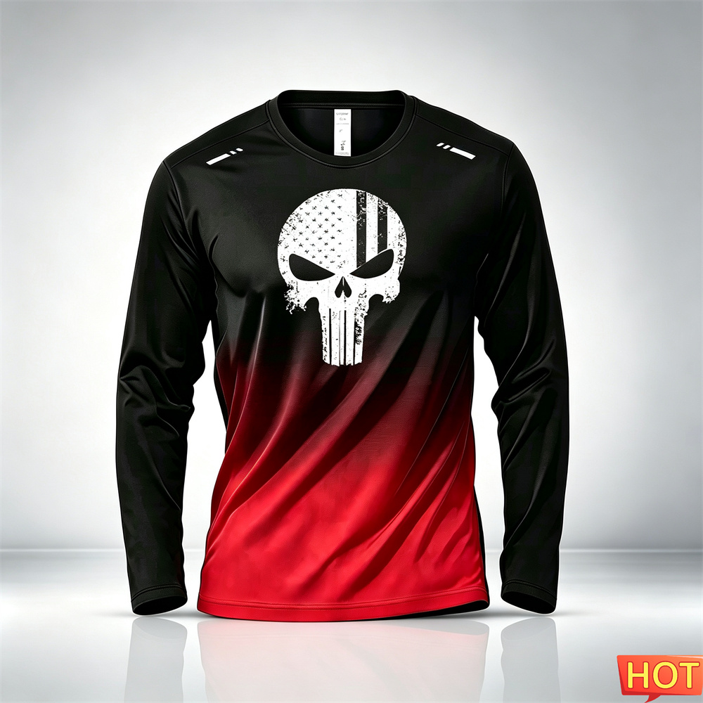 秋のメンズフィットネスグラデーションTシャツ アニメメンズ長 - Anime & Cosplay Expo Acx 2025 のレビューと価格