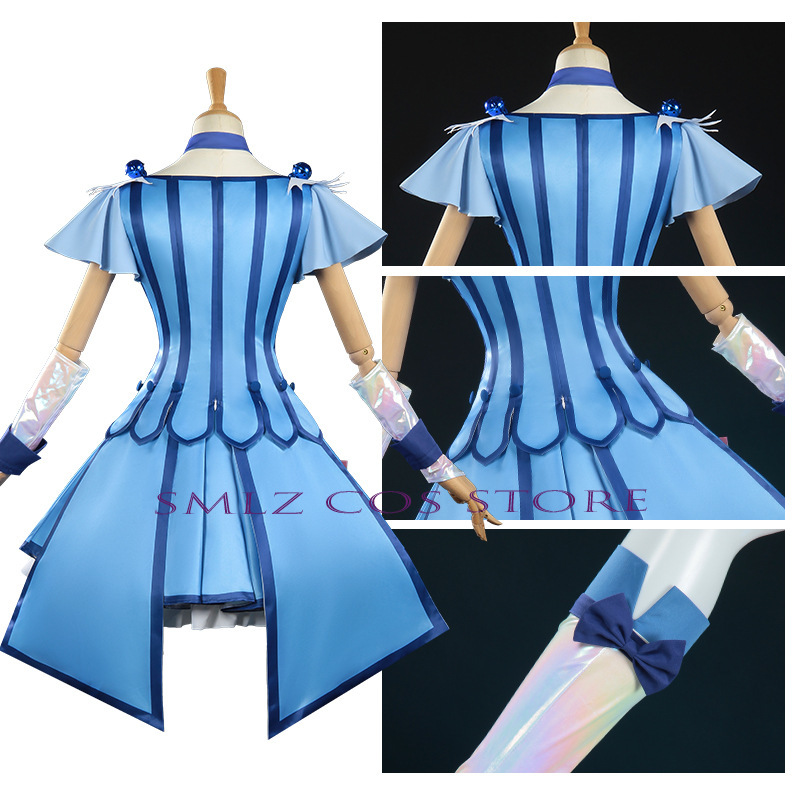 キュアビューティーコスプレアニメスマイルグリッターブリーズキ - Anime Cosplay Mujer のレビューと価格