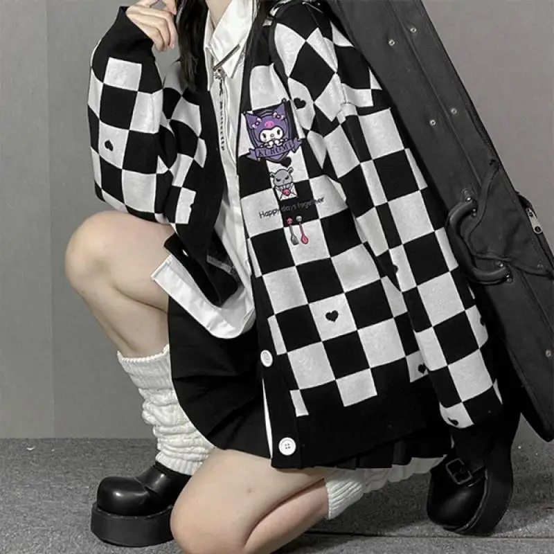 人気アニメガールカーディガンセーター かわいいブラックビュー - Anime & Cosplay Expo Acx 2025 のレビューと価格
