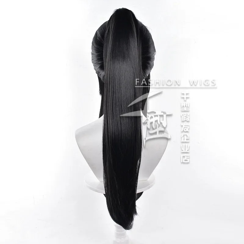 2025 aaa キャプテン コスプレウィッグ アニメ 怪獣 - Anime Cosplay Long Black Hair のレビューと価格