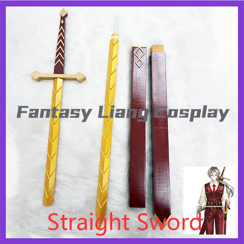 ゲームリンバスカンパニールシオコスプレ小道具ストレートソード - Anime Cosplay Sword のレビューと価格